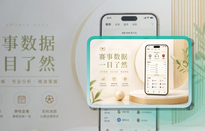爱游戏 App细节设计，赛程比分更好找 页面展示